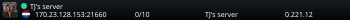 TJ's server