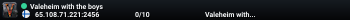 Valeheim with the boys
