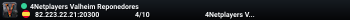 4Netplayers Valheim Reponedores