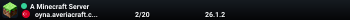 A Minecraft Server