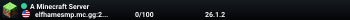 A Minecraft Server