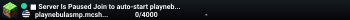 ■ Server Is Paused Join to auto-start playnebulasmp.mcsh.io