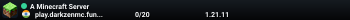 A Minecraft Server