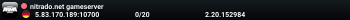 nitrado.net gameserver