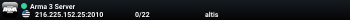 Arma 3 Server