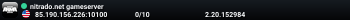 nitrado.net gameserver