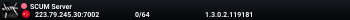 SCUM Server