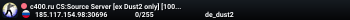 c400.ru CS:Source Server [ex Dust2 only] [100TICK] [HLstatsX]