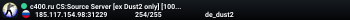 c400.ru CS:Source Server [ex Dust2 only] [100TICK] [HLstatsX]