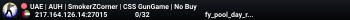UAE | AUH | SmokerZCorner | CSS GunGame | No Buy