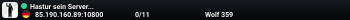 Hastur sein Server...