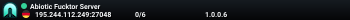 Abiotic Fucktor Server