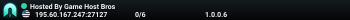 Hosted By Game Host Bros