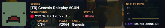 [TR] Genesis Roleplay #GUN