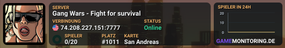 Gang Wars - Fight for survival