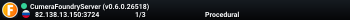 CumeraFoundryServer (v0.6.0.26518)