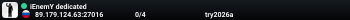 iEnemY dedicated