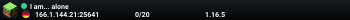 I am... alone