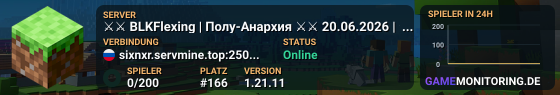 ⚔⚔ BLKFlexing | Полу-Анархия ⚔⚔ 20.06.2026 | ★ BattlePass | ❖ Античит | ♪ VC