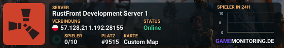 RustFront Development Server 1