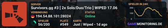 Survivors.gg #3 [ 2x Solo/Duo/Trio ] WIPED 10.06