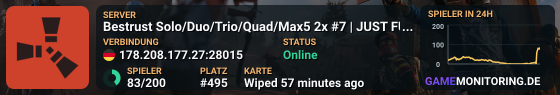 Bestrust Solo/Duo/Trio/Quad/Max5 2x #7 | JUST FULLWIPED 13.06 0