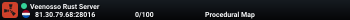 Veenosso Rust Server