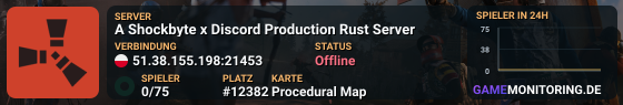 A Shockbyte x Discord Production Rust Server
