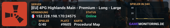 [EU] 4PG Highlands Main  - Premium - Long - Large