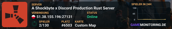 A Shockbyte x Discord Production Rust Server