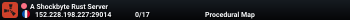 A Shockbyte Rust Server