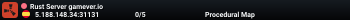 Rust Server gamever.io