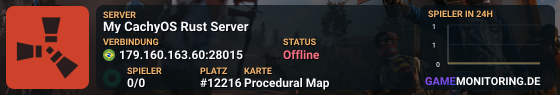 My CachyOS Rust Server