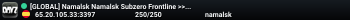 [GLOBAL] Namalsk Namalsk Subzero Frontline >> PvE PvE X10 Loot S