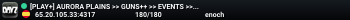 [PLAY+] AURORA PLAINS >> GUNS++ >> EVENTS >> HARDCORE MODE #2