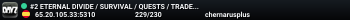#2 ETERNAL DIVIDE / SURVIVAL / QUESTS / TRADER & GUNS #4