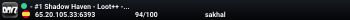 -                 #1 Shadow Haven - Loot++ - PvE - High Loot