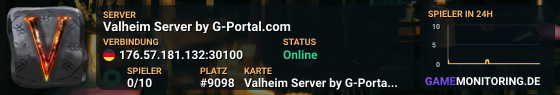 Valheim Server by G-Portal.com