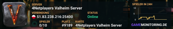 4Netplayers Valheim Server