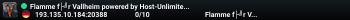 Flamme f├╝r Vallheim powered by Host-Unlimited.de