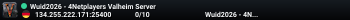 Wuid2026 - 4Netplayers Valheim Server