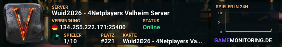 Wuid2026 - 4Netplayers Valheim Server