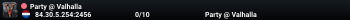 Party @ Valhalla