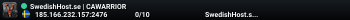 SwedishHost.se | CAWARRIOR