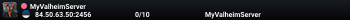 MyValheimServer