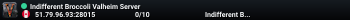 Indifferent Broccoli Valheim Server