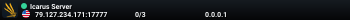 Icarus Server
