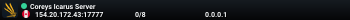 Coreys Icarus Server