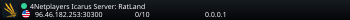 4Netplayers Icarus Server: RatLand