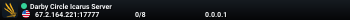 Darby Circle Icarus Server